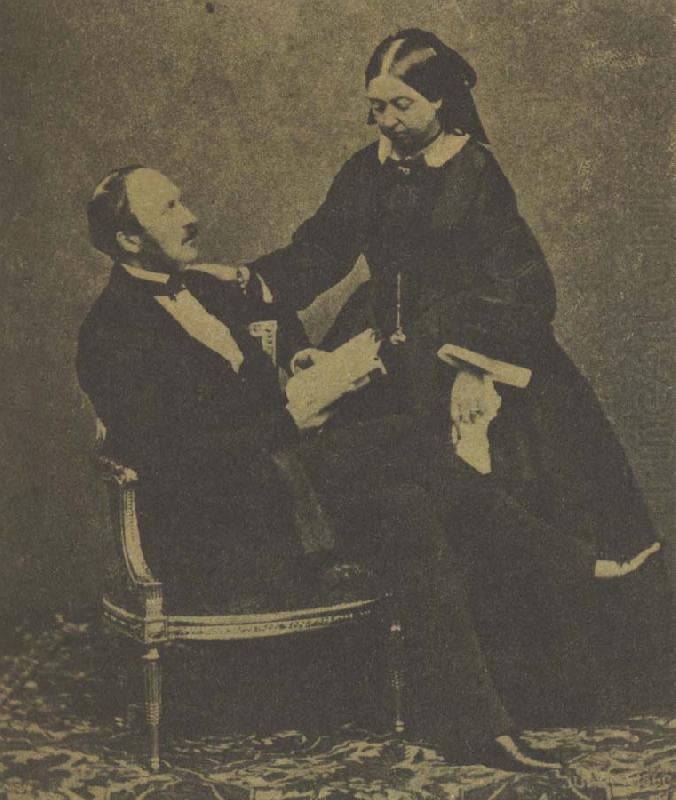 victoria och albert 1860 aret innan albert dog, unknow artist